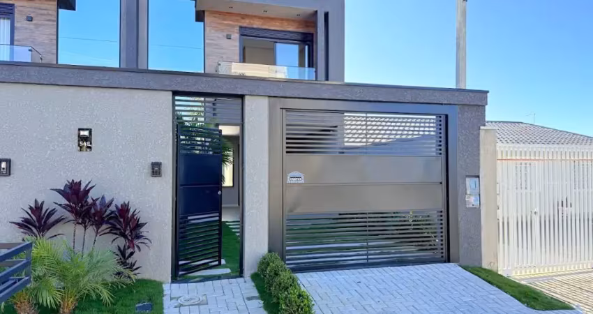 Sobrado novo 3 quartos c/ suíte- alto padrão no monte líbano- sjp