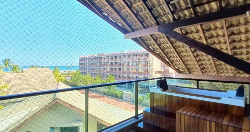 Apartamento - 4 quartos - mobiliado - muro alto - vista p/ mar - nui supreme beach living