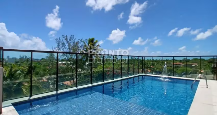 Excelente apartamento localizado em porto de galinhas, com 58,07m² de área útil.