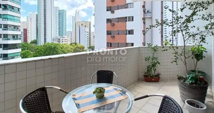 Apartamento nascente com 136,80m² de área privativa, com excelente localização em boa viagem.
