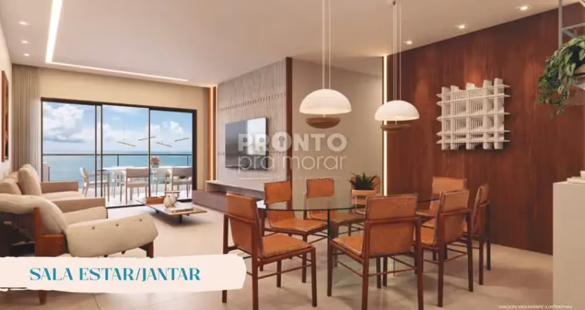 Excelente apartamento de 107,88m² de área privativa em construção com ótima localização no bairro da piedade.