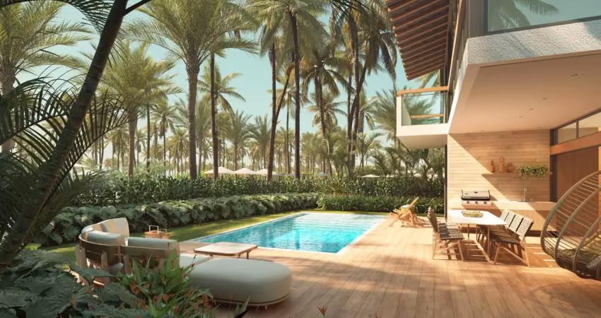 Apartamento térreo com piscina privativa 45 mts. em carneiros