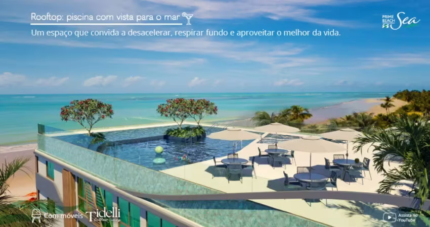 Belissimo stúdio a beira mar de tamandaré 23 mts melhor trecho de mar