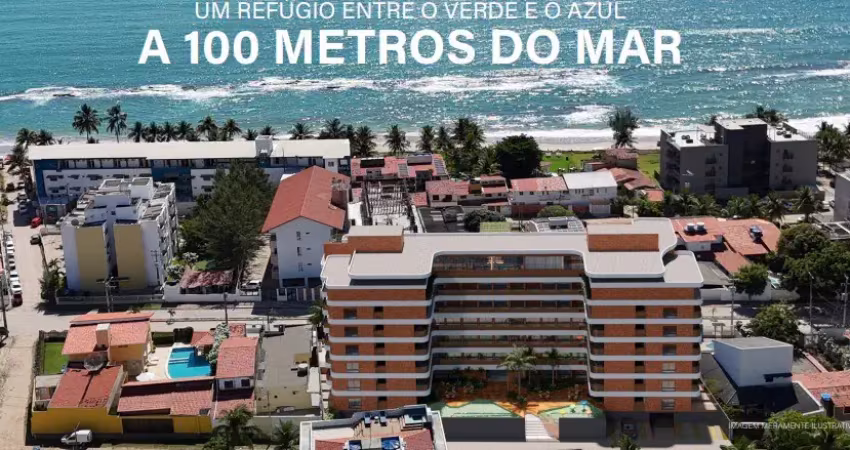 Flat em carneiros a 100mts. do mar próximo de tudo, cercado de comodidades