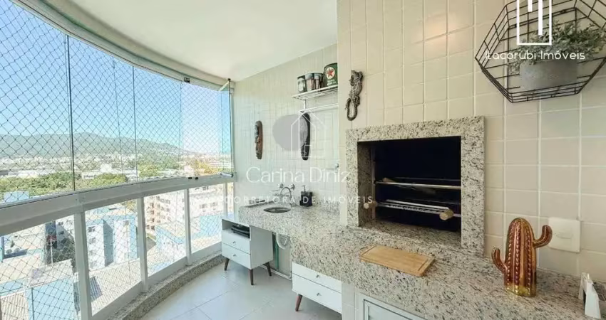 Apartamento para venda em florianópolis, itacorubi, 2 dormitórios, 1 suíte, 2 banheiros, 2 vagas