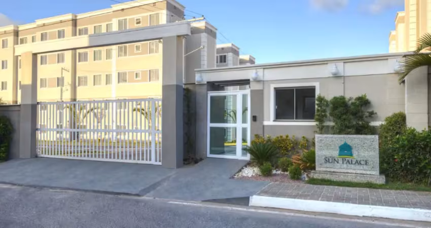 Abrantes apartamento 2/4 condomínio  sun palace   no  terreo próximo ao shopping busca vida