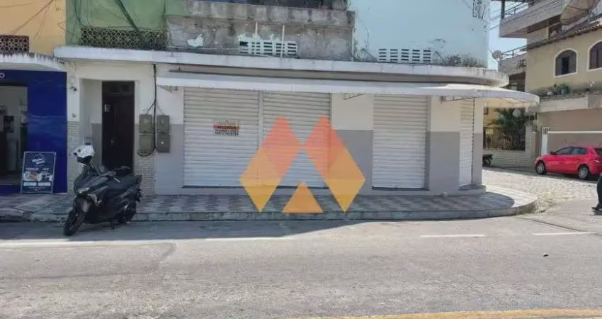 Loja para locação no miramar, macaé/rj, loja com 53m2 e banheiro