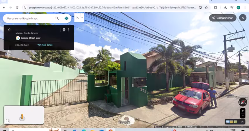 Casas em condomínio para locação na glória em macaé/rj, 03 quartos com suíte, 2 vagas.