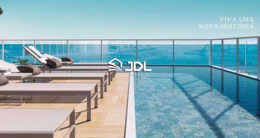Apartamento em Barra Velha, Vista Mar Definitiva | Andar Alto | 3 Quartos (1 Suíte)