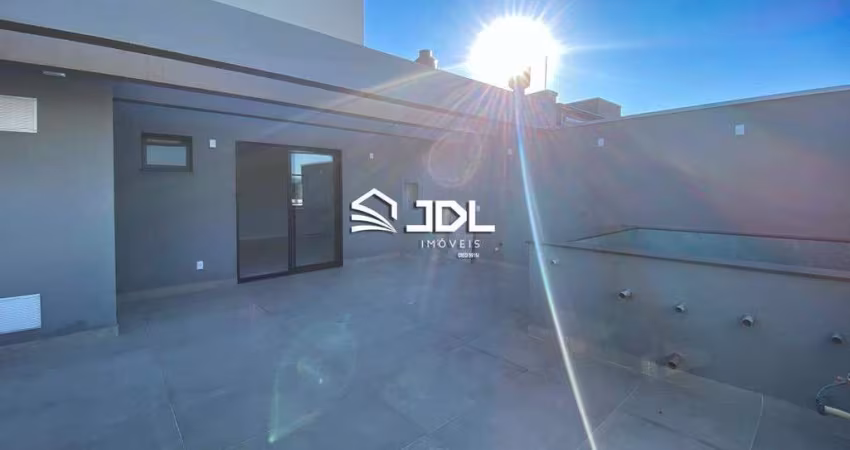 COBERTURA NOVA PRÓXIMO A VILA GERMÂNICA, COM TERRAÇO COM PISCINA E UMA VISTA PRIVILEGIADA!