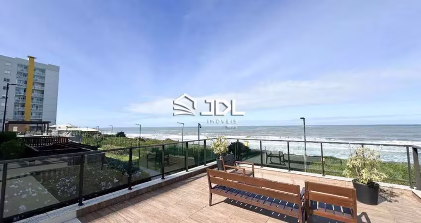 Apartamento frente mar em condomínio clube, com 2 dormitórios à venda, 58 m², último andar e vista mar por r$ 680.000,00 - tabuleiro - barra velha/sc