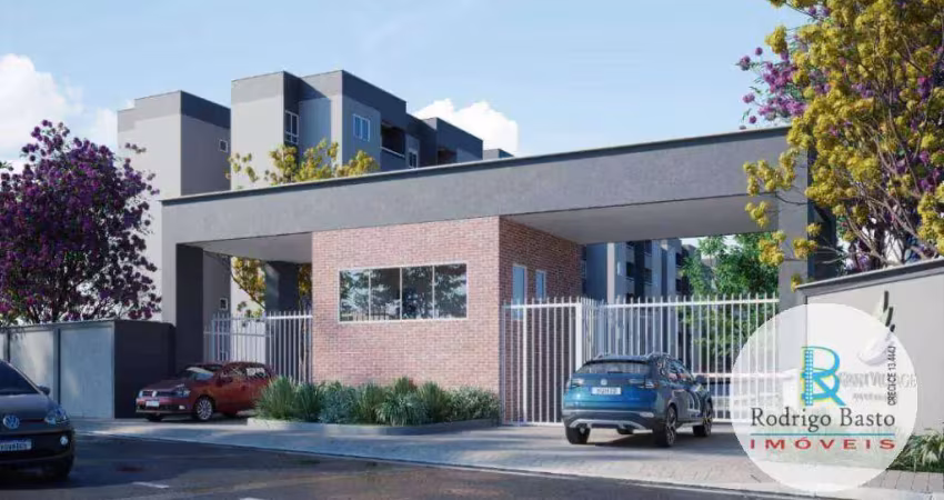 Apartamento com 2 dormitórios à venda, 42 m² por r$ 238.000,00 - pires façanha - eusébio/ce