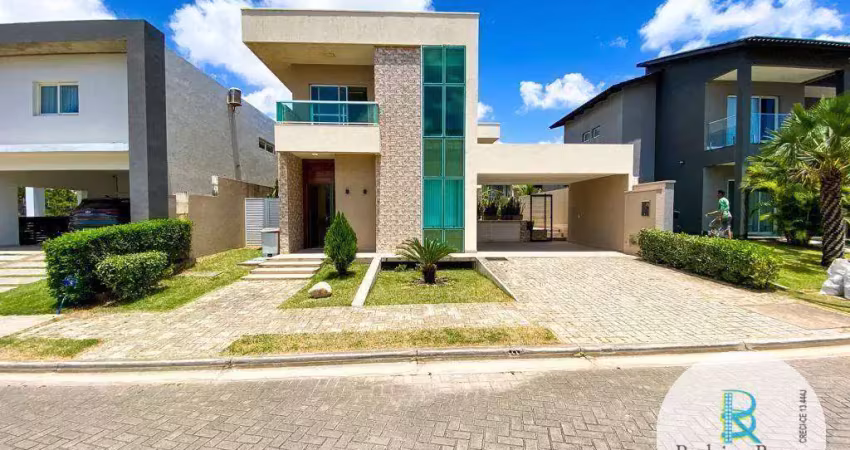 Casa com 4 dormitórios, 330 m² - venda por r$ 2.250.000,00 ou aluguel por r$ 12.000,00/mês - coaçu - eusébio/ce