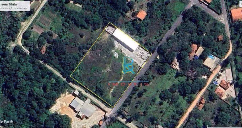Terreno à venda, 8000 m² por r$ 2.500.000,00 - guaribas - eusébio/ce