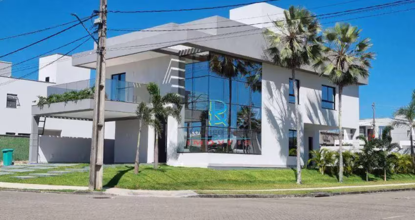 Terras alphaville - casa com 4 dormitórios à venda, 338 m² por r$ 1.990.000 - terras alphaville residencial - eusébio/ce