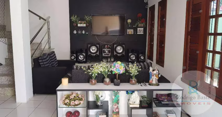 Casa com 3 dormitórios à venda, 137 m² por r$ 420.000,00 - guaribas - eusébio/ce