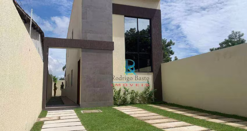 Casa no eusébio com 3 dormitórios à venda, 133 m² por r$ 520.000 - timbu - eusébio/ce