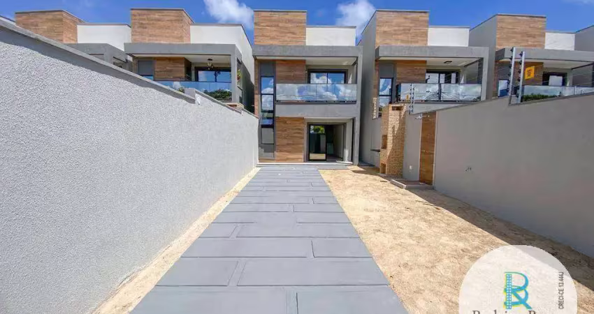 Casa com 3 dormitórios à venda, 111 m² por r$ 579.900,00 - encantada - eusébio/ce