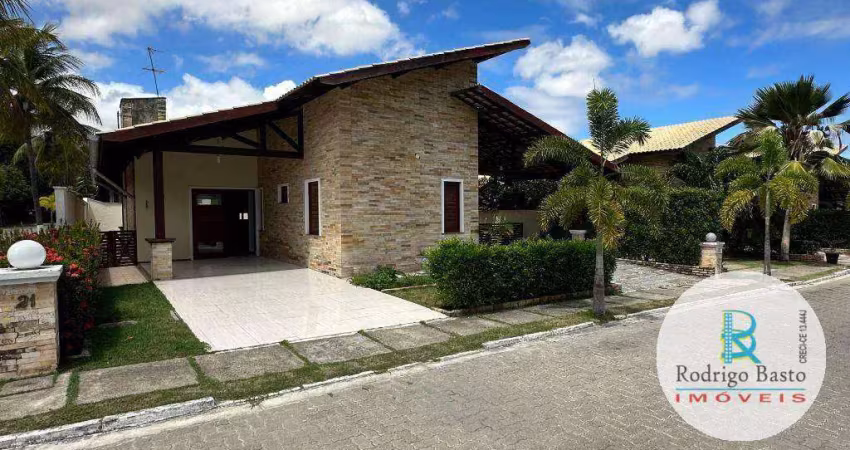 Casa com 3 dormitórios, 206 m² - venda por r$ 1.100.000,00 ou aluguel por r$ 6.381,48/mês - eusébio - eusébio/ce