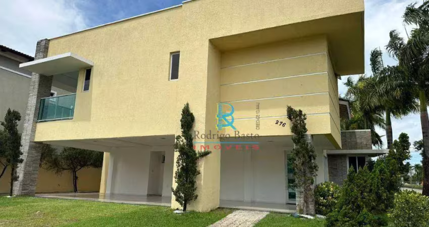 Casa com 5 dormitórios à venda, 352 m² por r$ 2.200.000,00 - alphaville eusébio - eusébio/ce