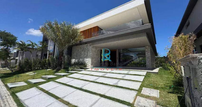 Casa com 4 dormitórios à venda, 352 m² por r$ 4.800.000,00 - pires façanha - eusébio/ce
