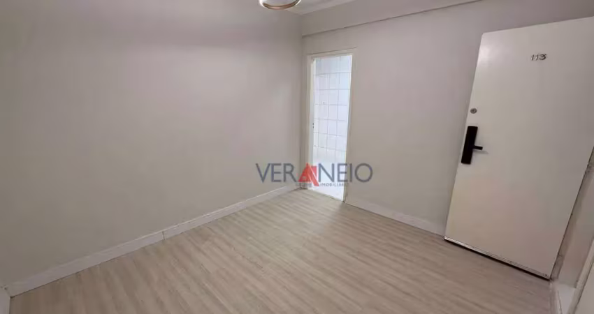 Apartamento com 1 dormitório à venda, 40 m² por r$ 240.000,00 - canto do forte - praia grande/sp