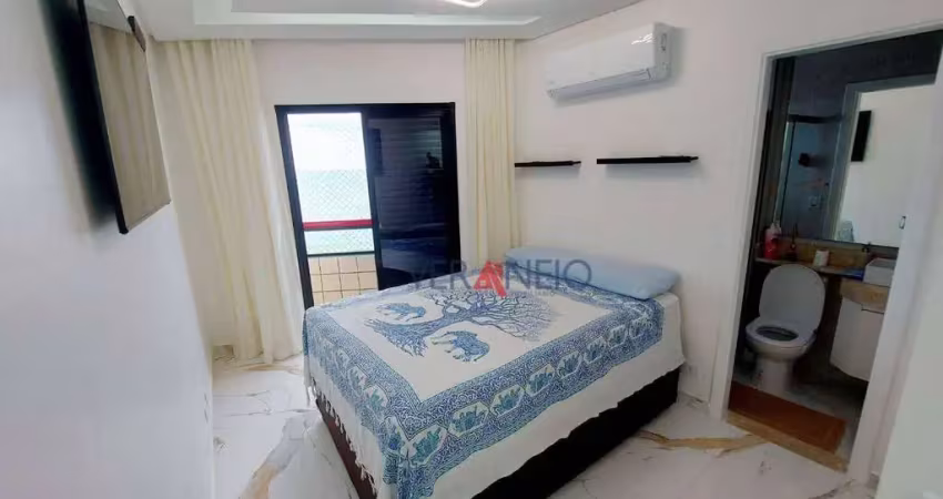 Apartamento com 2 dormitórios à venda, 55 m² por r$ 495.000,00 - balneário pires - praia grande/sp