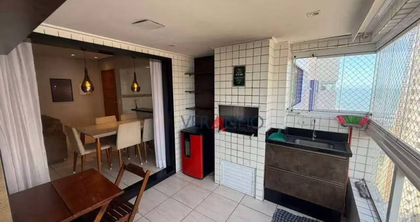 Apartamento com 3 dormitórios, 118 m² - venda por r$ 830.000,00 ou aluguel por r$ 6.600,02/mês - vila guilhermina - praia grande/sp