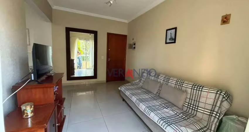 Apartamento com 2 dormitórios à venda, 58 m² por r$ 371.000,00 - boqueirão - praia grande/sp