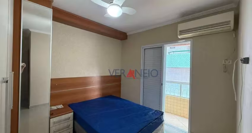 Apartamento com 2 dormitórios à venda, 58 m² por r$ 371.000,00 - boqueirão - praia grande/sp