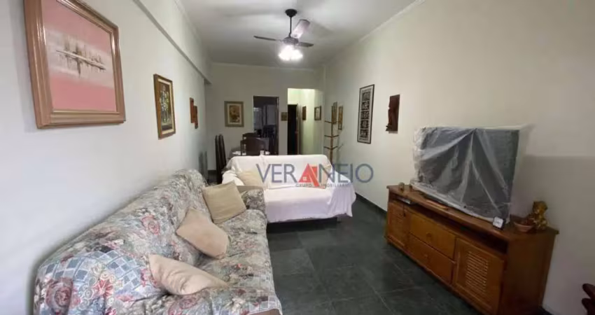 Apartamento com 1 dormitório à venda, 77 m² por r$ 300.000,00 - aviação - praia grande/sp