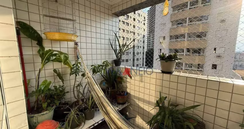 Apartamento com 2 dormitórios à venda, 65 m² por r$ 400.000,00 - vila guilhermina - praia grande/sp