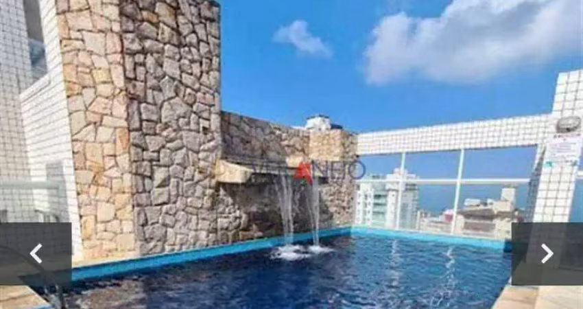 Apartamento com 2 dormitórios à venda, 55 m² por r$ 475.000,00 - canto do forte - praia grande/sp
