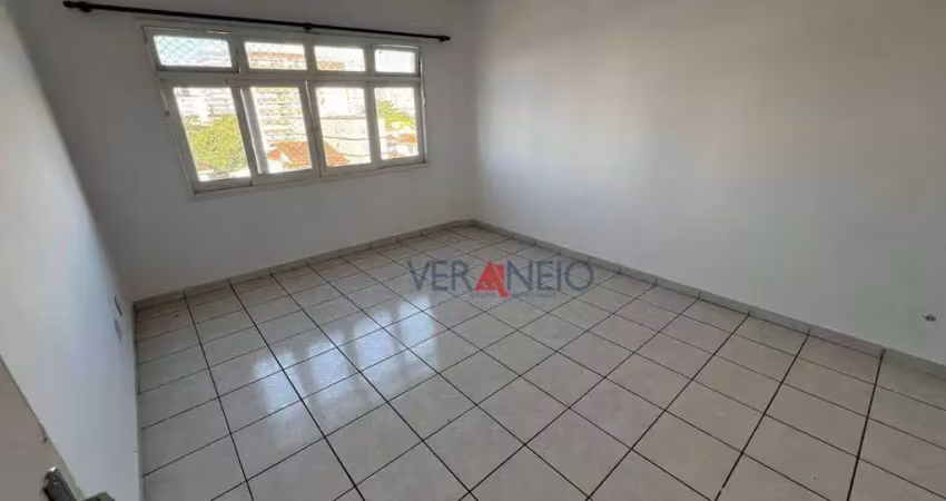 Apartamento com 2 dormitórios para alugar, 55 m² por r$ 2.145,00/mês - boqueirão - praia grande/sp