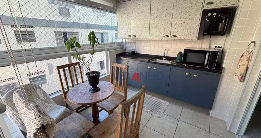Apartamento com 2 dormitórios à venda, 84 m² por r$ 650.000,00 - boqueirão - praia grande/sp
