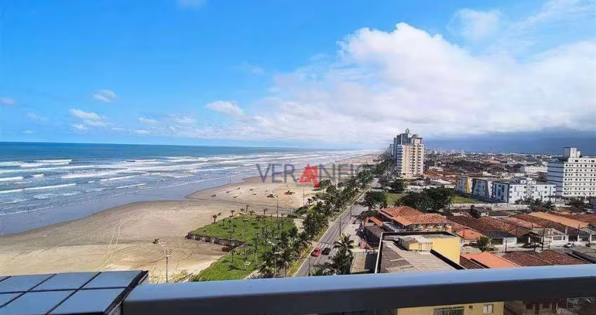 Apartamento com 2 dormitórios à venda, 75 m² por r$ 440.000,00 - mirim - praia grande/sp