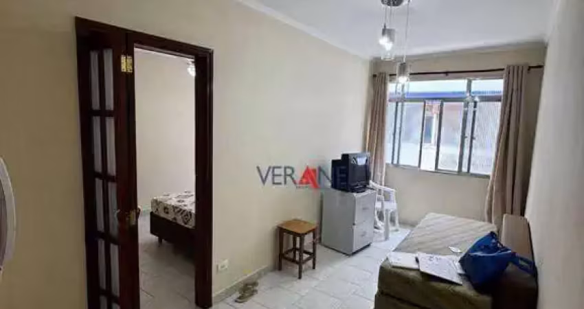 Apartamento com 1 dormitório à venda, 42 m² por r$ 240.000,00 - canto do forte - praia grande/sp