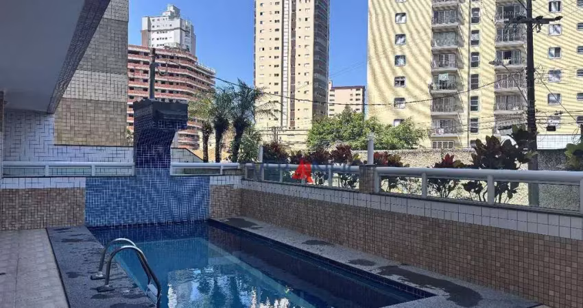 Apartamento com 2 dormitórios à venda, 80 m² por r$ 670.000,00 - vilamar - praia grande/sp