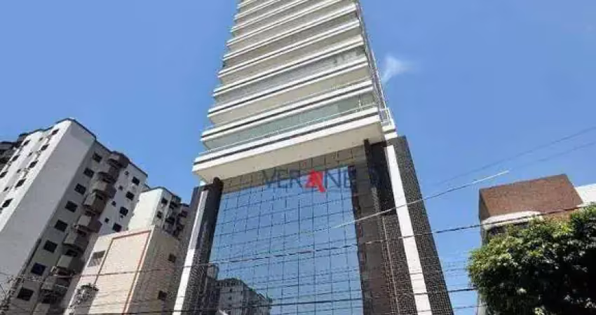 Apartamento com 2 dormitórios à venda, 95 m² por r$ 875.000,00 - canto do forte - praia grande/sp