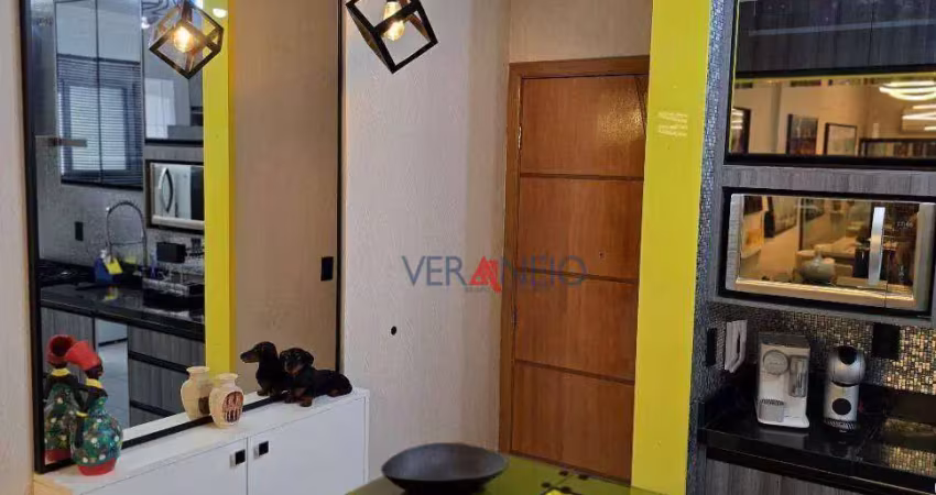 Apartamento com 3 dormitórios à venda, 110 m² por r$ 1.190.000,00 - vila guilhermina - praia grande/sp