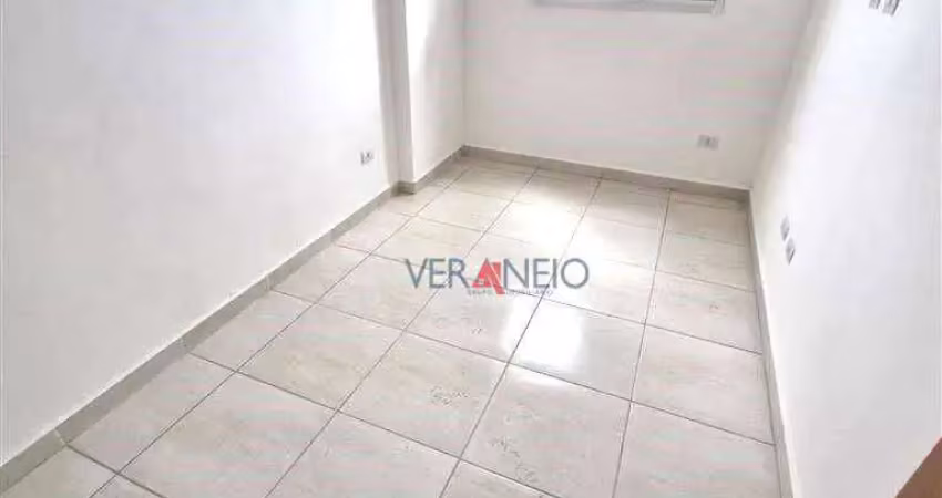 Apartamento com 1 dormitório à venda, 49 m² por r$ 365.000,00 - aviação - praia grande/sp