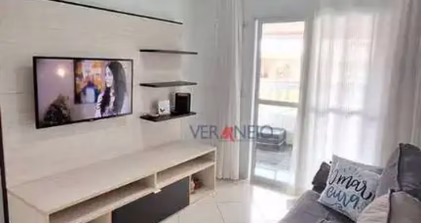 Apartamento com 2 dormitórios à venda, 94 m² por r$ 570.000 - aviação - praia grande/sp
