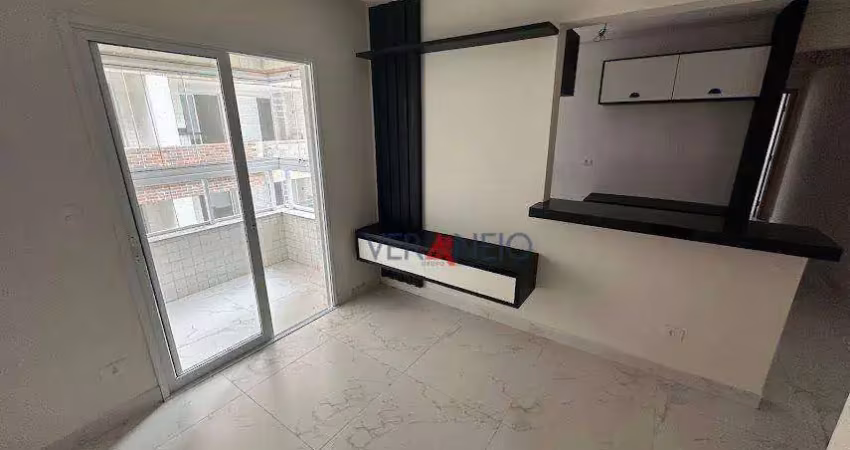 Apartamento com 2 dormitórios à venda, 71 m² por r$ 589.000,00 - vilamar - praia grande/sp