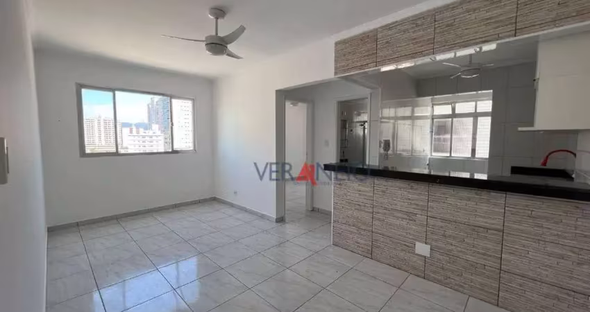 Apartamento com 2 dormitórios à venda, 62 m² por r$ 295.000,00 - vilamar - praia grande/sp