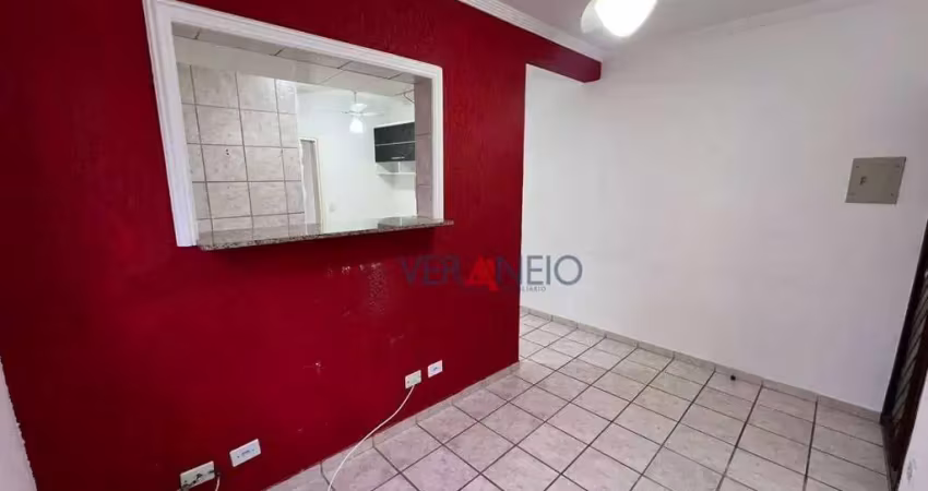 Apartamento com 1 dormitório à venda, 40 m² por r$ 250.000,00 - tupi - praia grande/sp