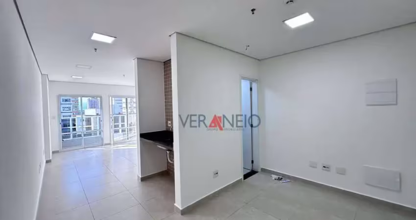 Sala para alugar, 38 m² por r$ 3.284,42/mês - boqueirão - praia grande/sp