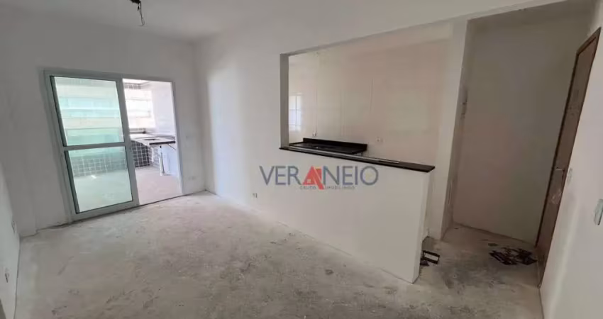 Apartamento com 2 dormitórios à venda, 76 m² por r$ 595.000,00 - vilamar - praia grande/sp