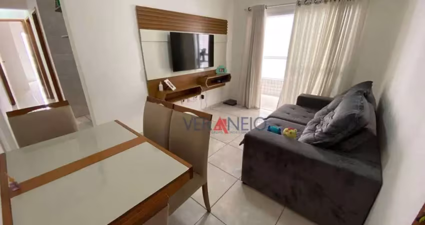 Apartamento com 2 dormitórios à venda, 73 m² por r$ 530.000,00 - boqueirão - praia grande/sp