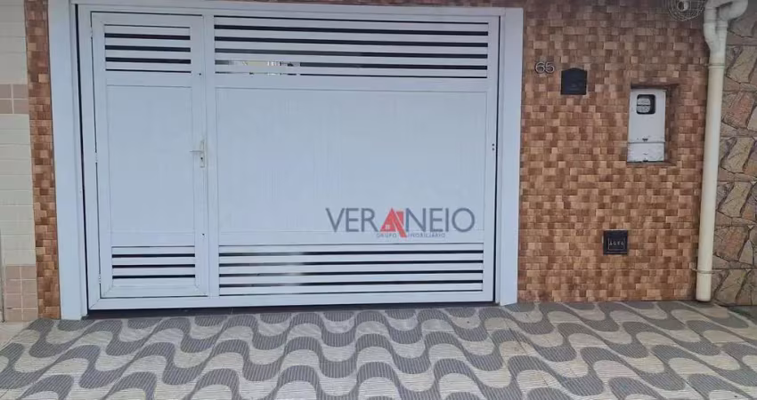 Casa com 2 dormitórios à venda por r$ 340.000,00 - vila antártica - praia grande/sp