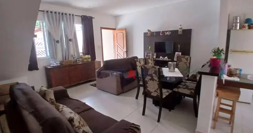 Casa com 2 dormitórios à venda por r$ 560.000,00 - balneário pires - praia grande/sp